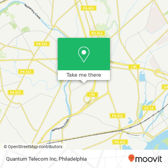 Quantum Telecom Inc map