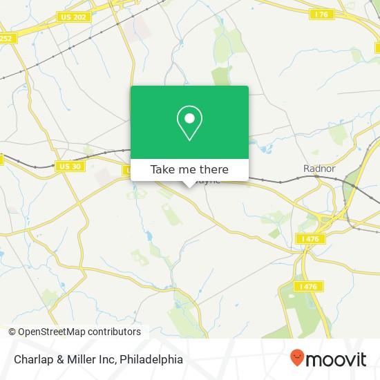 Charlap & Miller Inc map