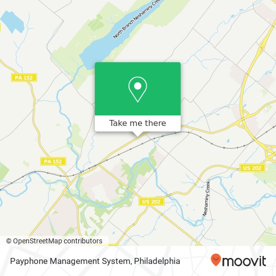 Mapa de Payphone Management System