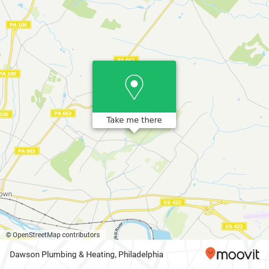 Dawson Plumbing & Heating map