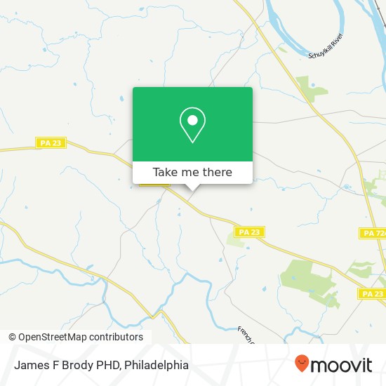 James F Brody PHD map