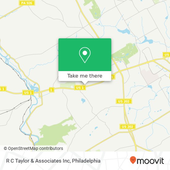 R C Taylor & Associates Inc map