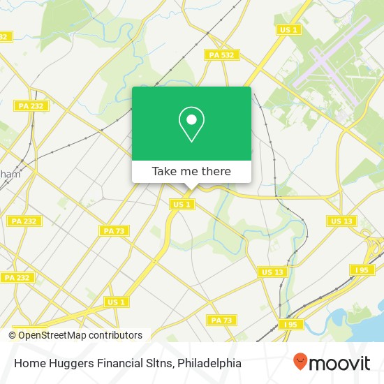 Home Huggers Financial Sltns map