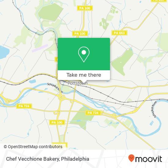Mapa de Chef Vecchione Bakery