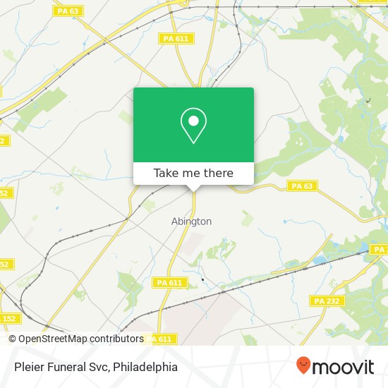 Pleier Funeral Svc map