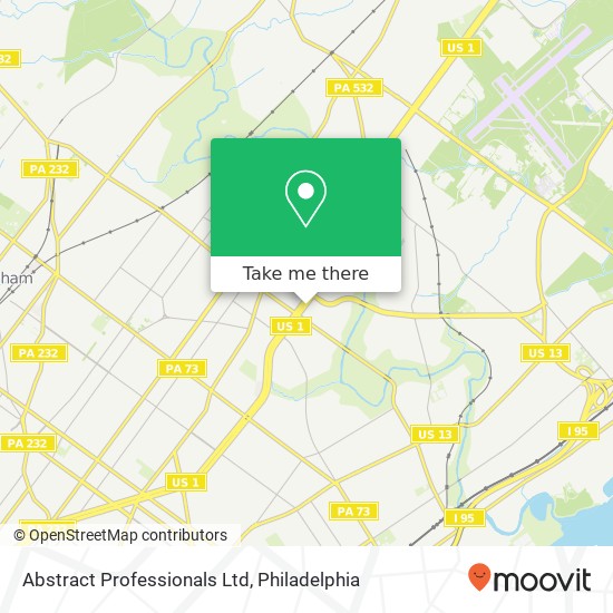 Abstract Professionals Ltd map