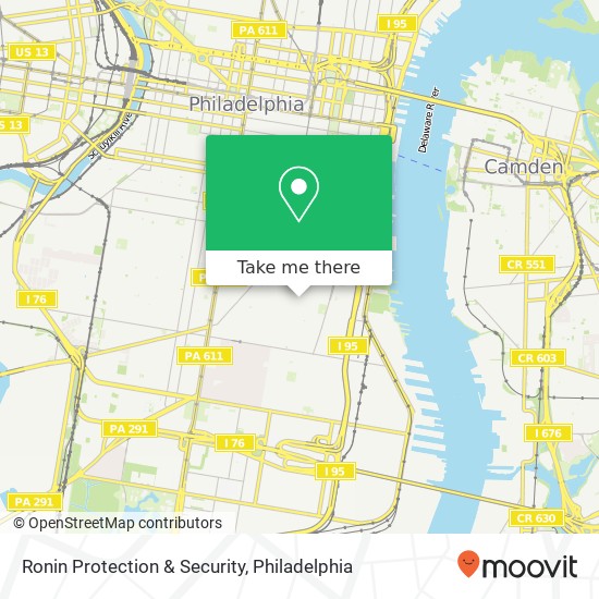 Mapa de Ronin Protection & Security