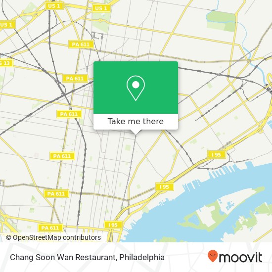 Mapa de Chang Soon Wan Restaurant