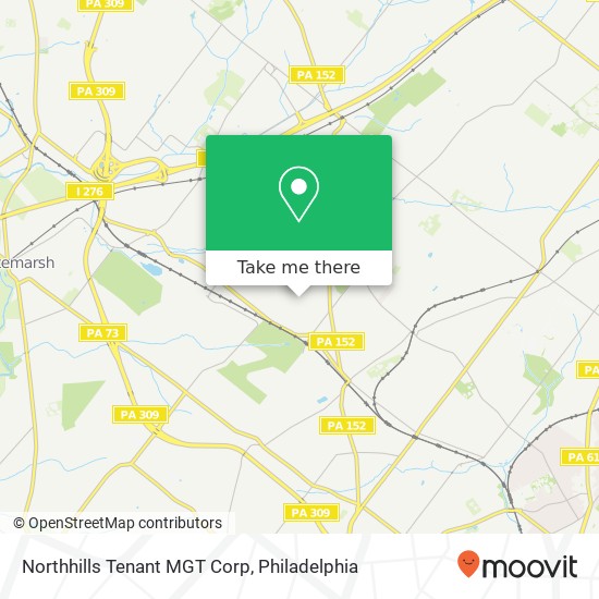 Mapa de Northhills Tenant MGT Corp
