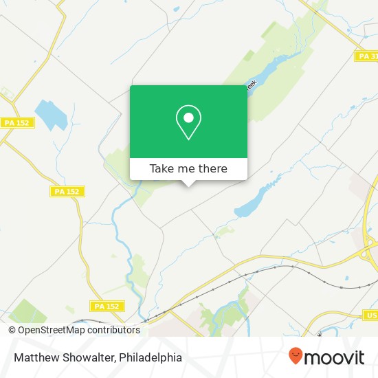 Matthew Showalter map