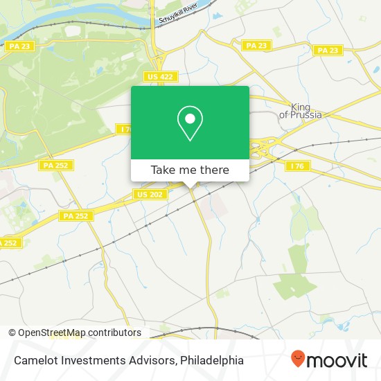 Mapa de Camelot Investments Advisors