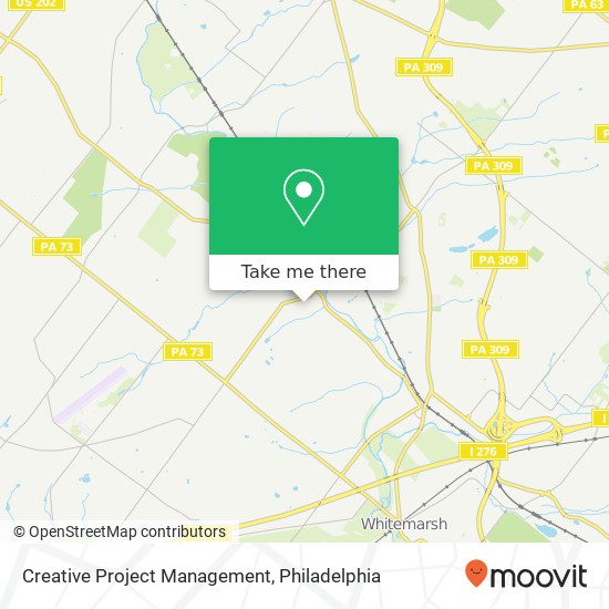 Creative Project Management map