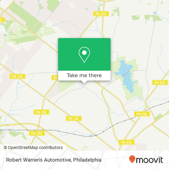 Mapa de Robert Warren's Automotive