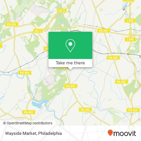 Mapa de Wayside Market
