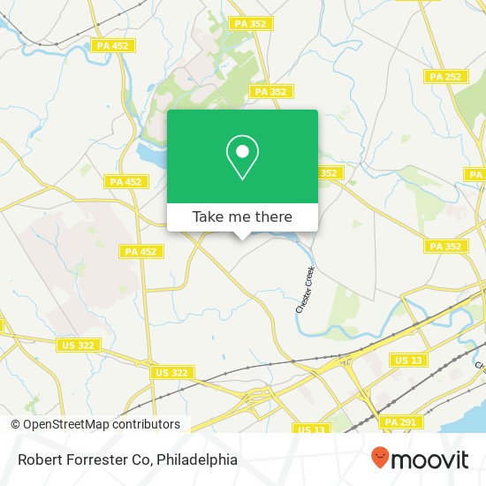 Mapa de Robert Forrester Co