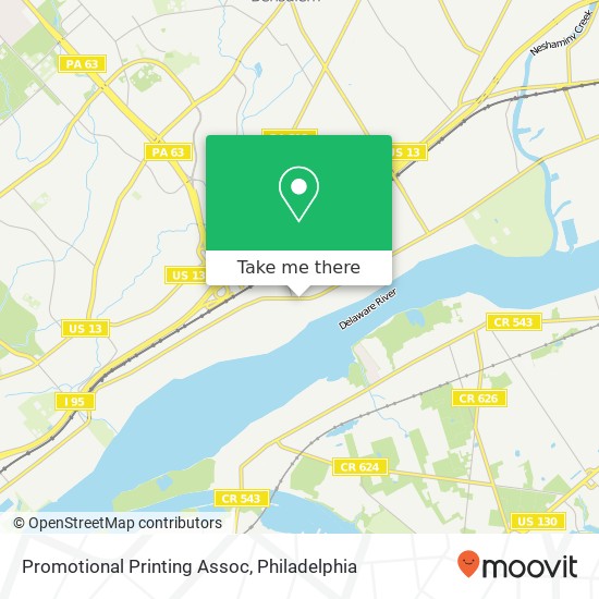 Mapa de Promotional Printing Assoc