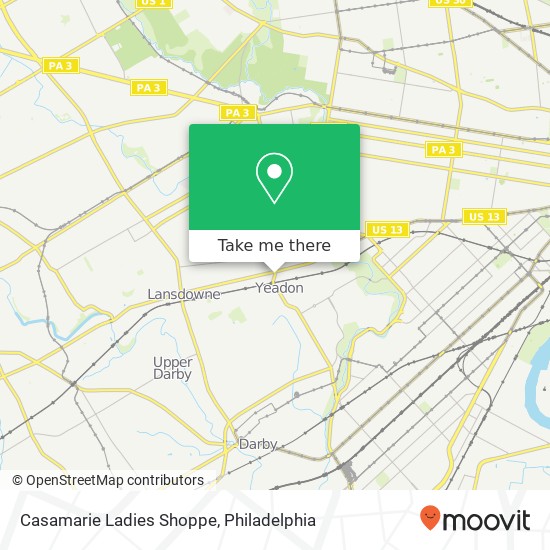 Mapa de Casamarie Ladies Shoppe