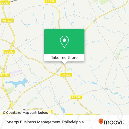 Mapa de Cynergy Business Management