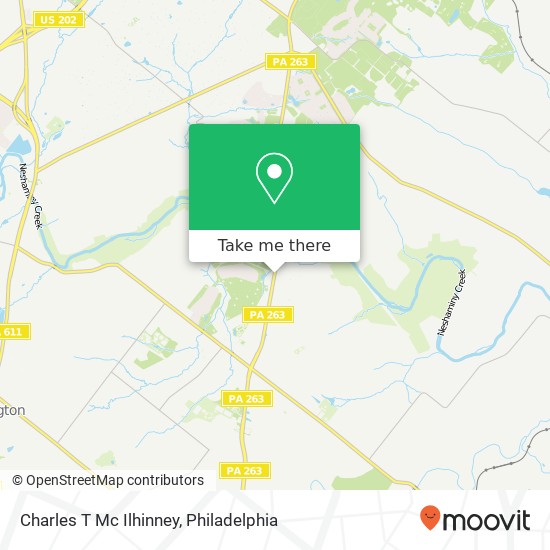Mapa de Charles T Mc Ilhinney