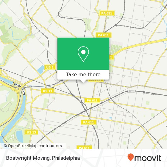 Boatwright Moving map