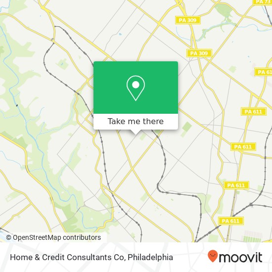 Home & Credit Consultants Co map