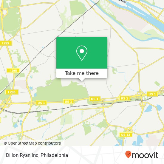 Mapa de Dillon Ryan Inc