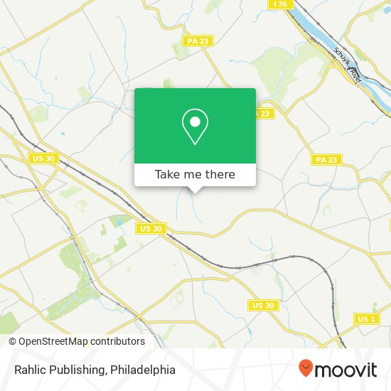Rahlic Publishing map