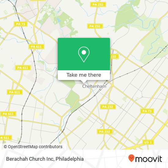 Berachah Church Inc map
