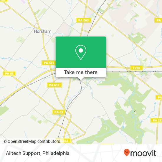 Mapa de Alltech Support