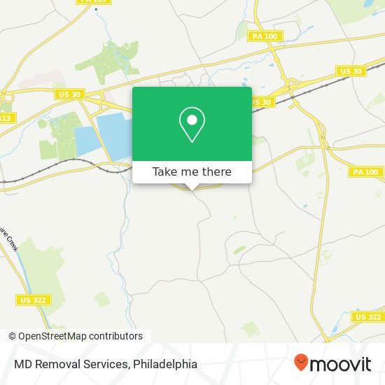 MD Removal Services map