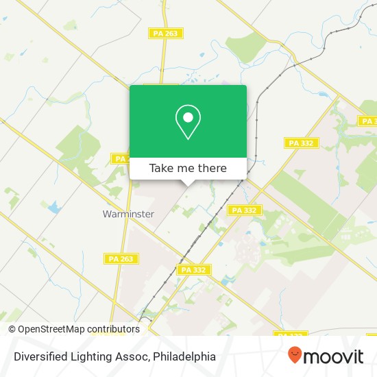 Mapa de Diversified Lighting Assoc