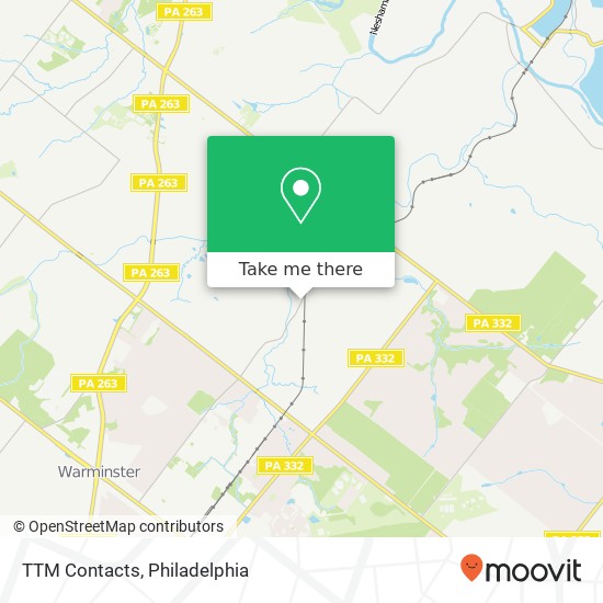 TTM Contacts map