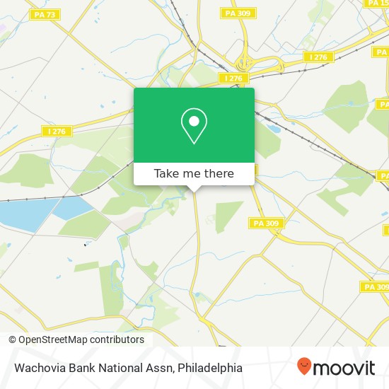 Mapa de Wachovia Bank National Assn