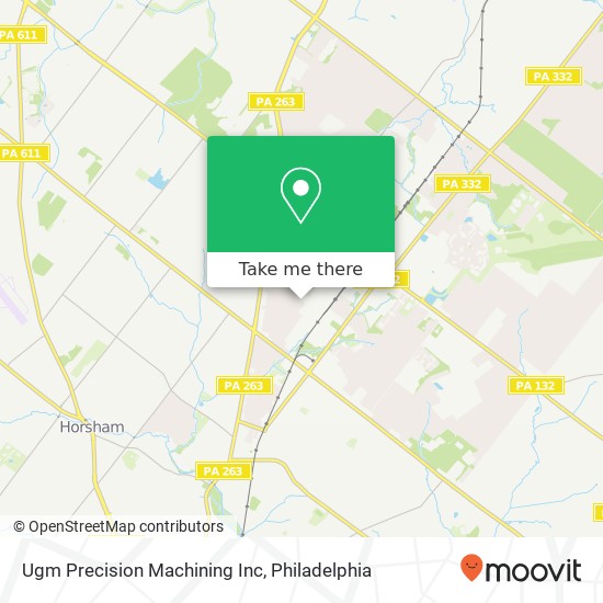 Mapa de Ugm Precision Machining Inc