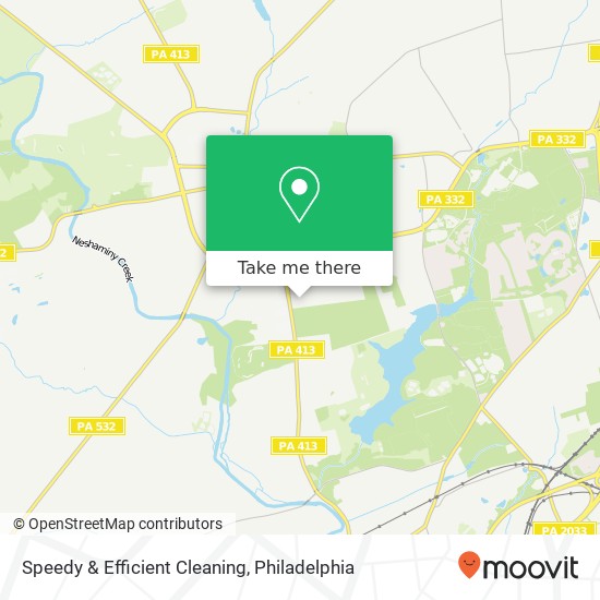 Mapa de Speedy & Efficient Cleaning