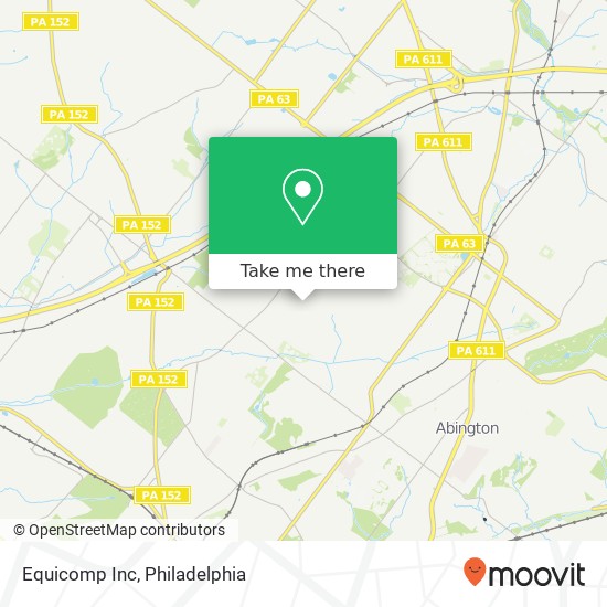 Mapa de Equicomp Inc