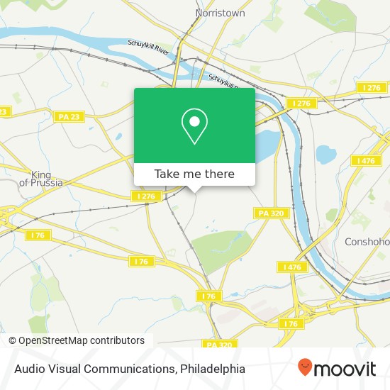 Audio Visual Communications map