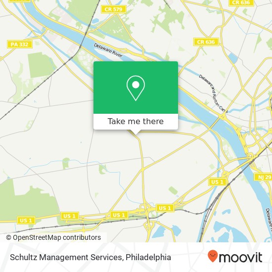 Mapa de Schultz Management Services