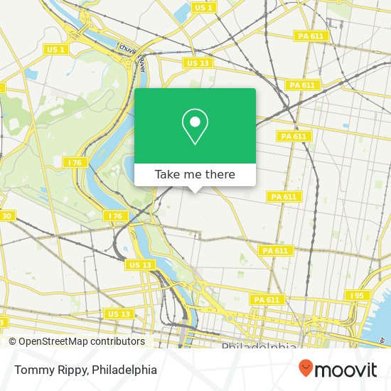 Tommy Rippy map