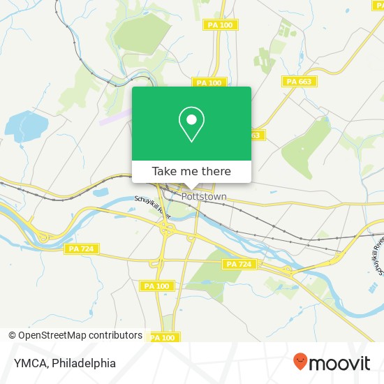 YMCA map