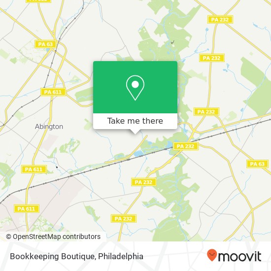 Bookkeeping Boutique map