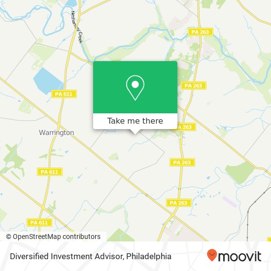 Diversified Investment Advisor map