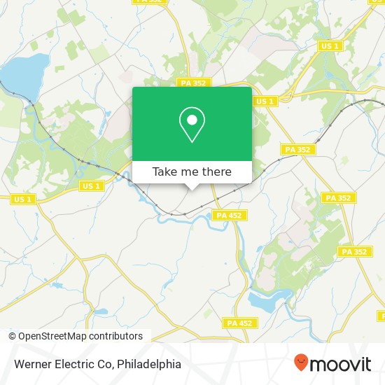 Mapa de Werner Electric Co