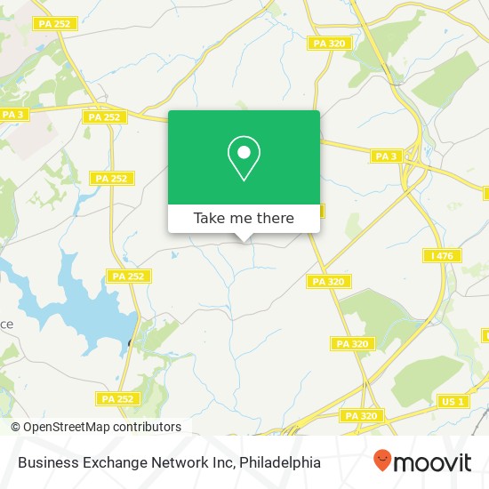 Mapa de Business Exchange Network Inc