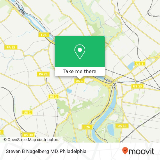 Steven B Nagelberg MD map