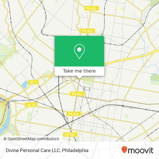 Mapa de Divine Personal Care LLC