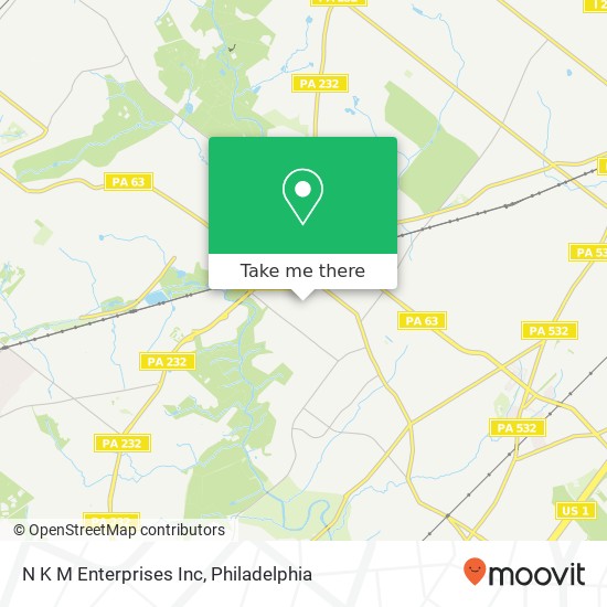 N K M Enterprises Inc map