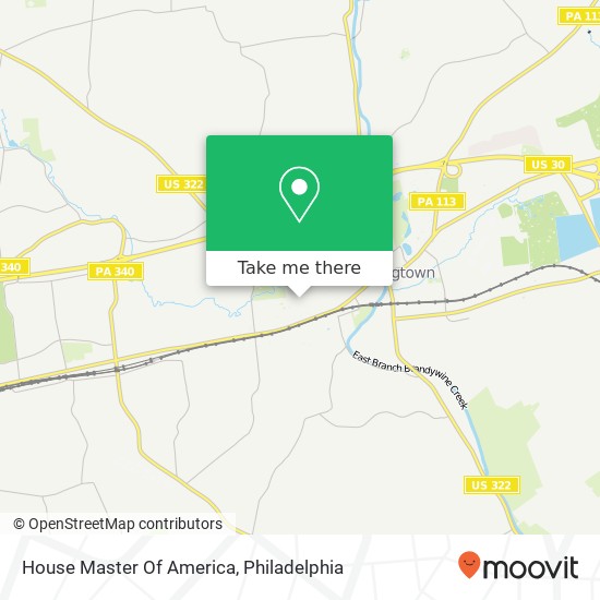 Mapa de House Master Of America