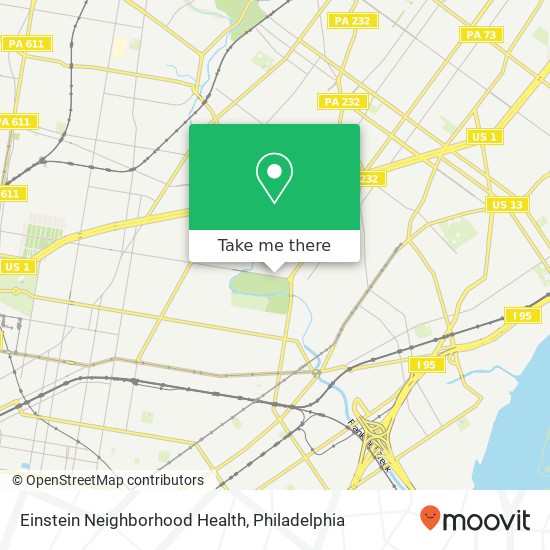 Einstein Neighborhood Health map