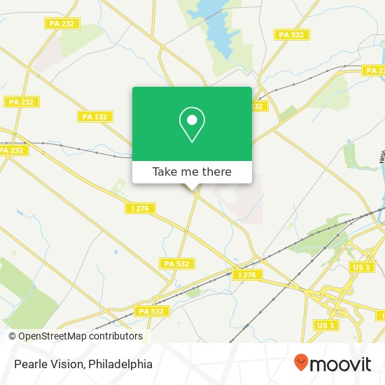 Pearle Vision map